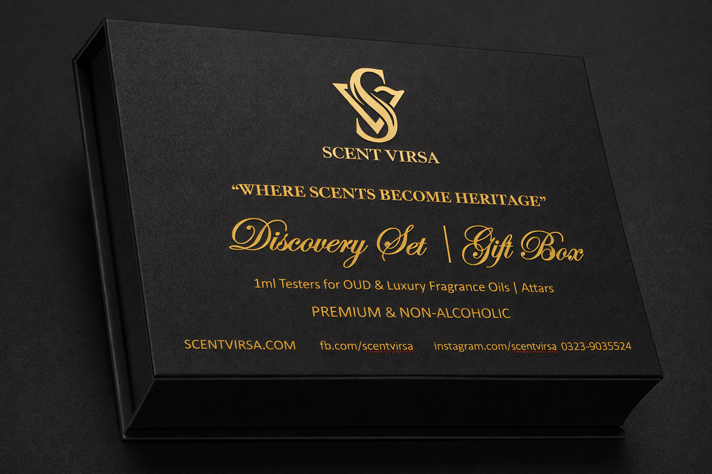 Discovery Set | Gift Box (Pack of 13) 1ml Testers of OUD & Perfume Oils | Attars