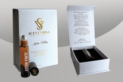 Alpha Valley | Scent Oil | Attar| Roll-on 10ml | Premium & Luxury | Non-Alcoholic