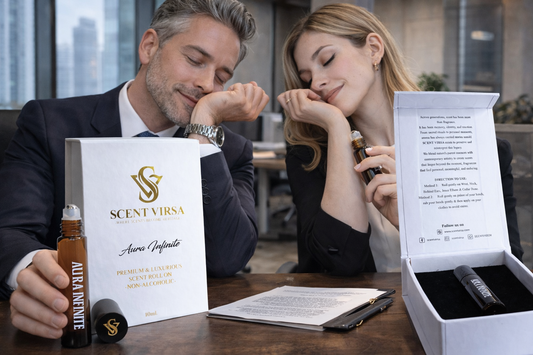 AURA Infinite | Scent Oil | Attar| Roll-on 10ml | Premium & Luxury | Non-Alcoholic