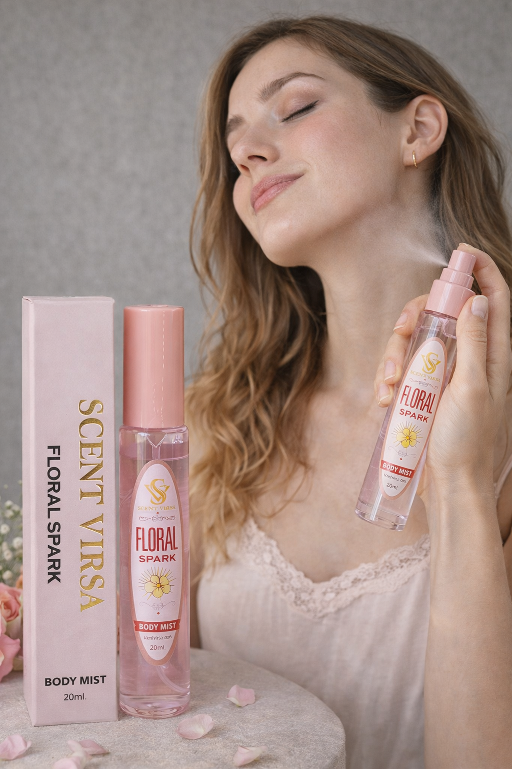 Floral Spark Body Mist | Body Splash | Refreshing Mist 20ml.