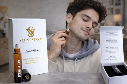 Gold Rush | Scent Oil | Attar|| Roll-on 10ml | Premium & Luxury | Non-Alcoholic
