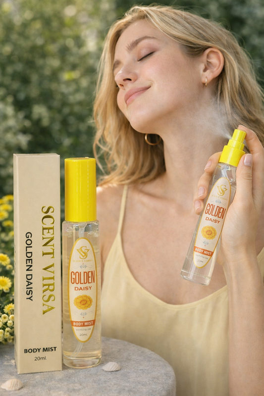 Golden Daisy Body Mist | Body Splash | Refreshing Mist 20ml.