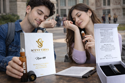 Noir 09 | Scent Oil | Attar| Roll-on 10ml | Premium & Luxury | Non-Alcoholic