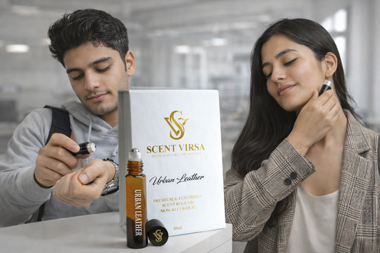 Urban Leather | Scent Oil | Attar|Roll-on 10ml | Premium & Luxury | Non-Alcoholic