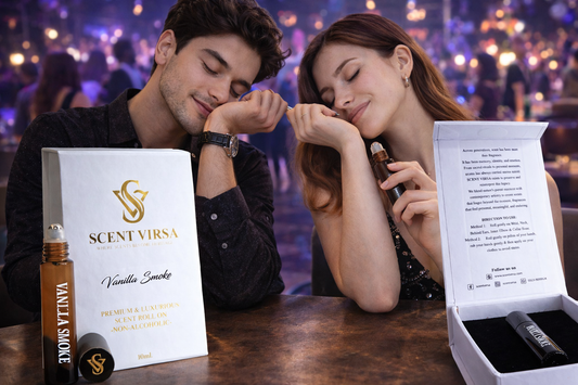 Vanilla Smoke | Scent Oil | Attar| Roll-on 10ml | Premium & Luxury | Non-Alcoholic