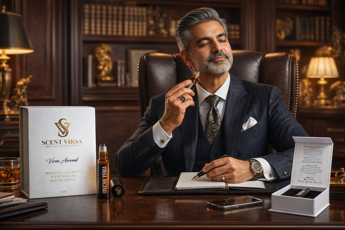 Virs Ascend | Scent Oil | Attar| Roll-on 10ml | Premium & Luxury | Non-Alcoholic