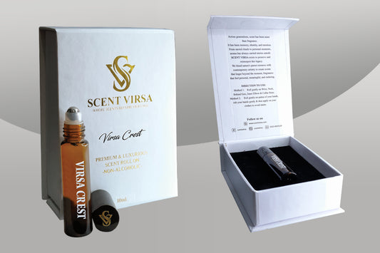 Virsa Crest | Scent Oil | Attar| Roll-on 10ml | Premium & Luxury | Non-Alcoholic